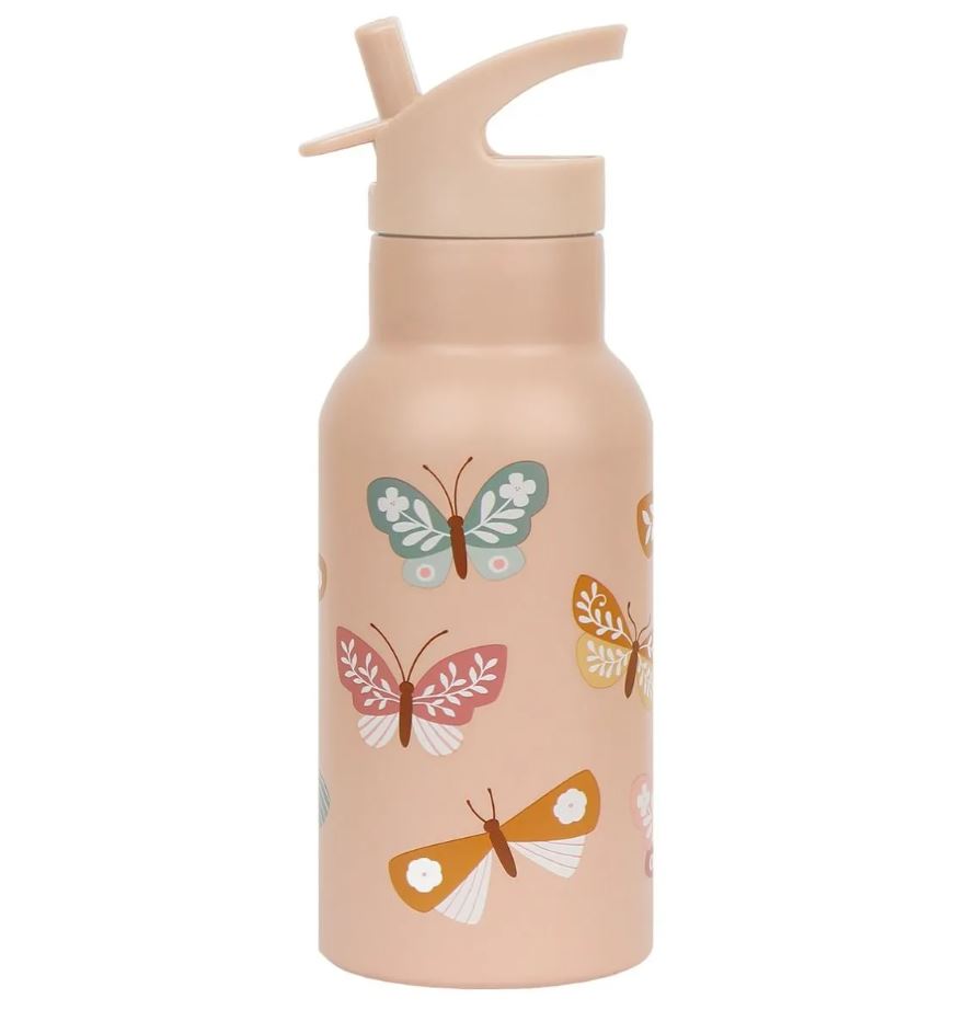 A Little Lovely Company Butterflies Θερμός Από Ανοξείδωτο Ατσάλι 350ml