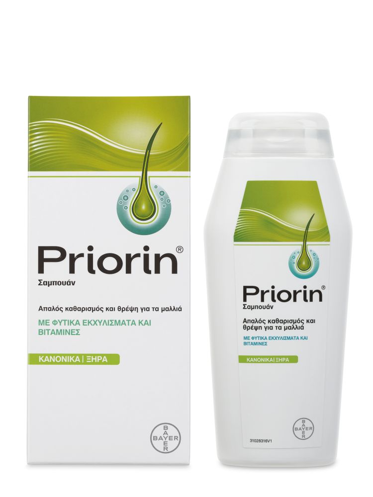 Priorin Priorin Σαμπουάν Θρέψης με Φυτικά Εκχυλίσματα & Βιταμίνες για Κανονικά ή Ξηρά Μαλλιά 200ml 200ml