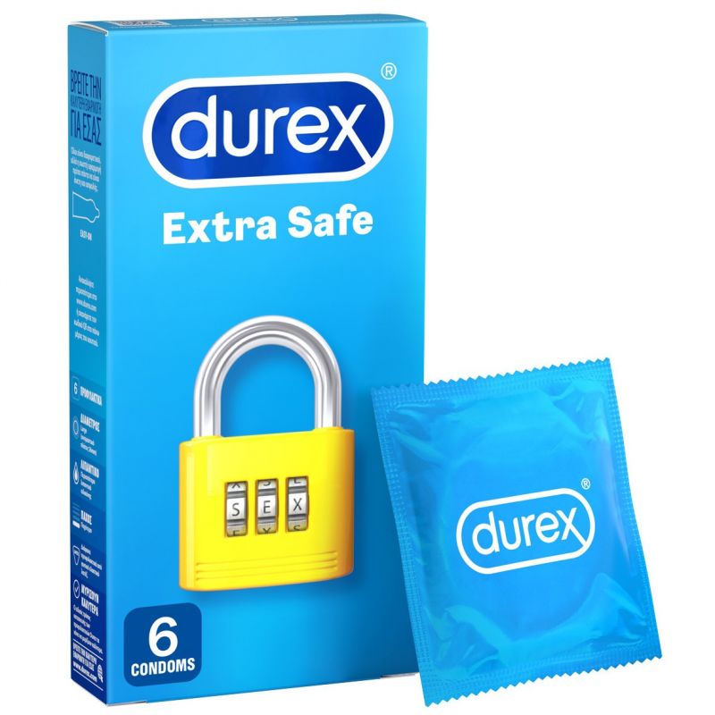 Durex Extra Safe 6Τεμάχια