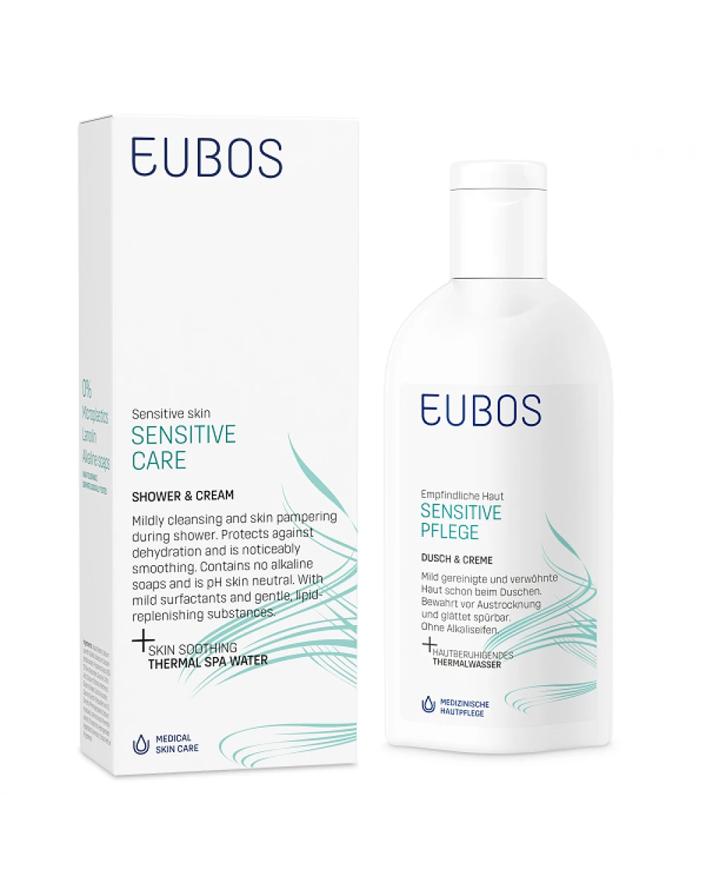 Eubos Sensitive Shower & Cream 200ml