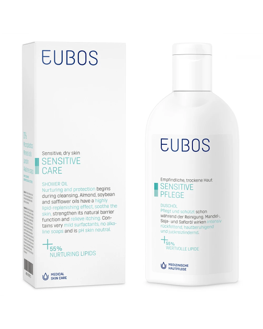 Eubos Sensitive Shower Oil F 200ml