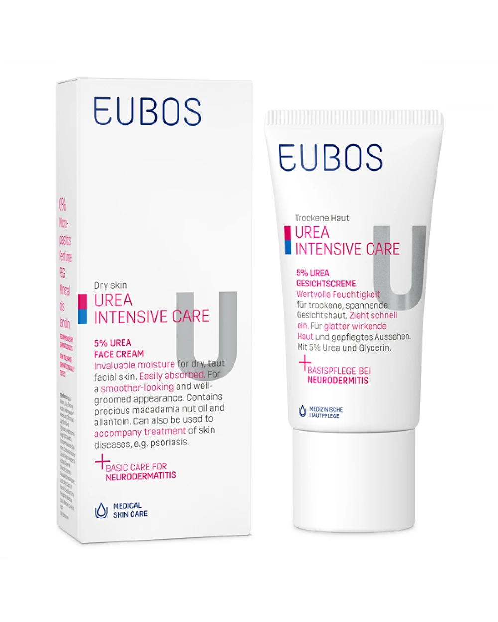 Eubos Urea 5% Face Cream 50ml