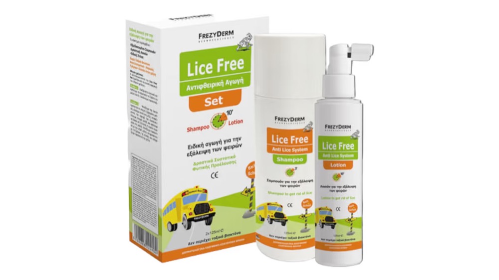 Frezyderm Lice Free Set Shampoo 125ml + Lotion 125ml