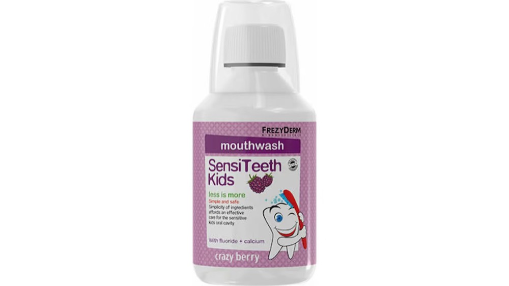 Frezyderm Sensiteeth Kids Mouthwash 125ppm 250ml