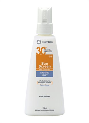 Frezyderm Sunscreen Anti-Seb Spray SPF30 150ml