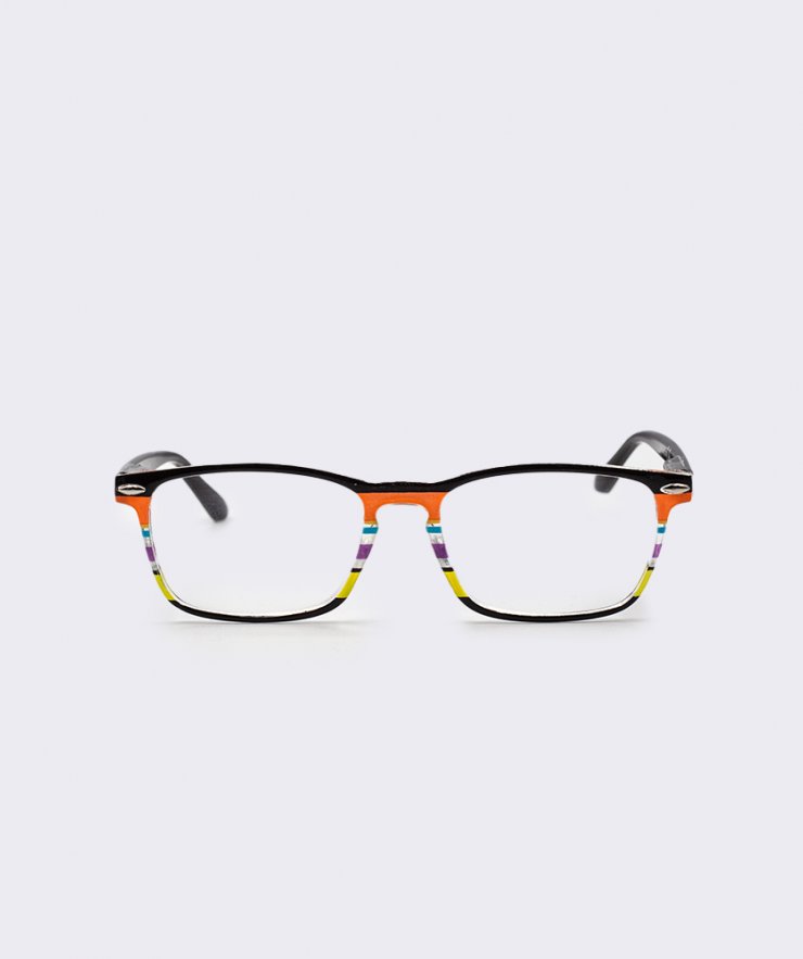 Frog Optical Unisex Γυαλιά Πρεσβυωπίας +1.00 σε Μαύρο Χρώμα