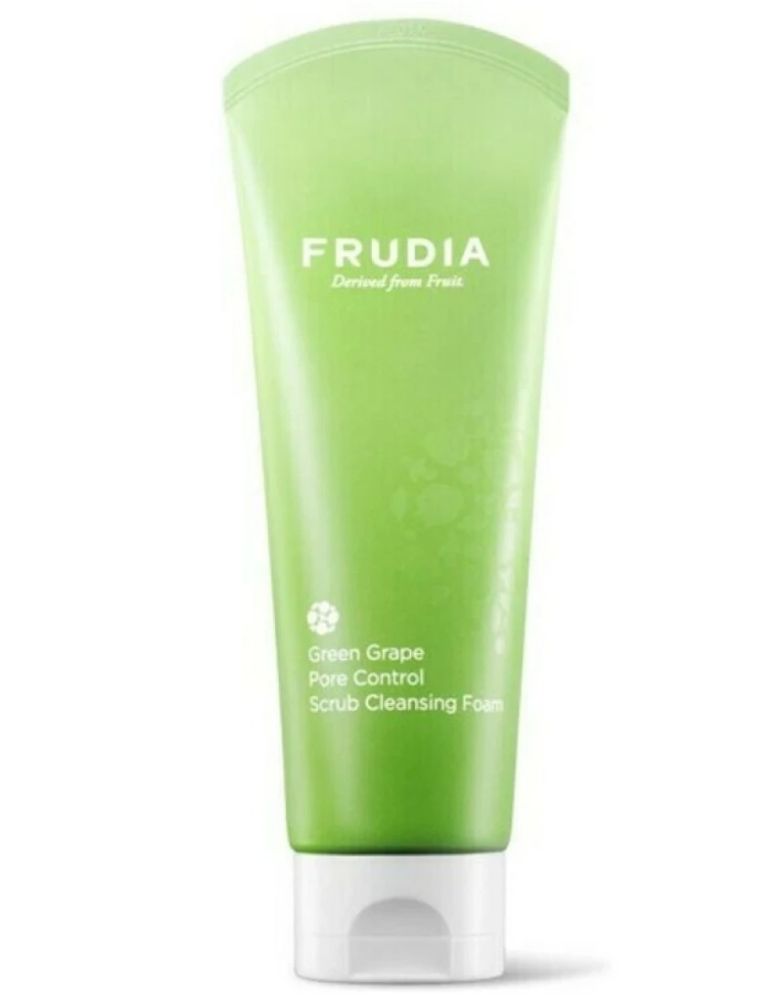 Frudia Green Grape Pore Control Scrub Cleansing Foam 145ml