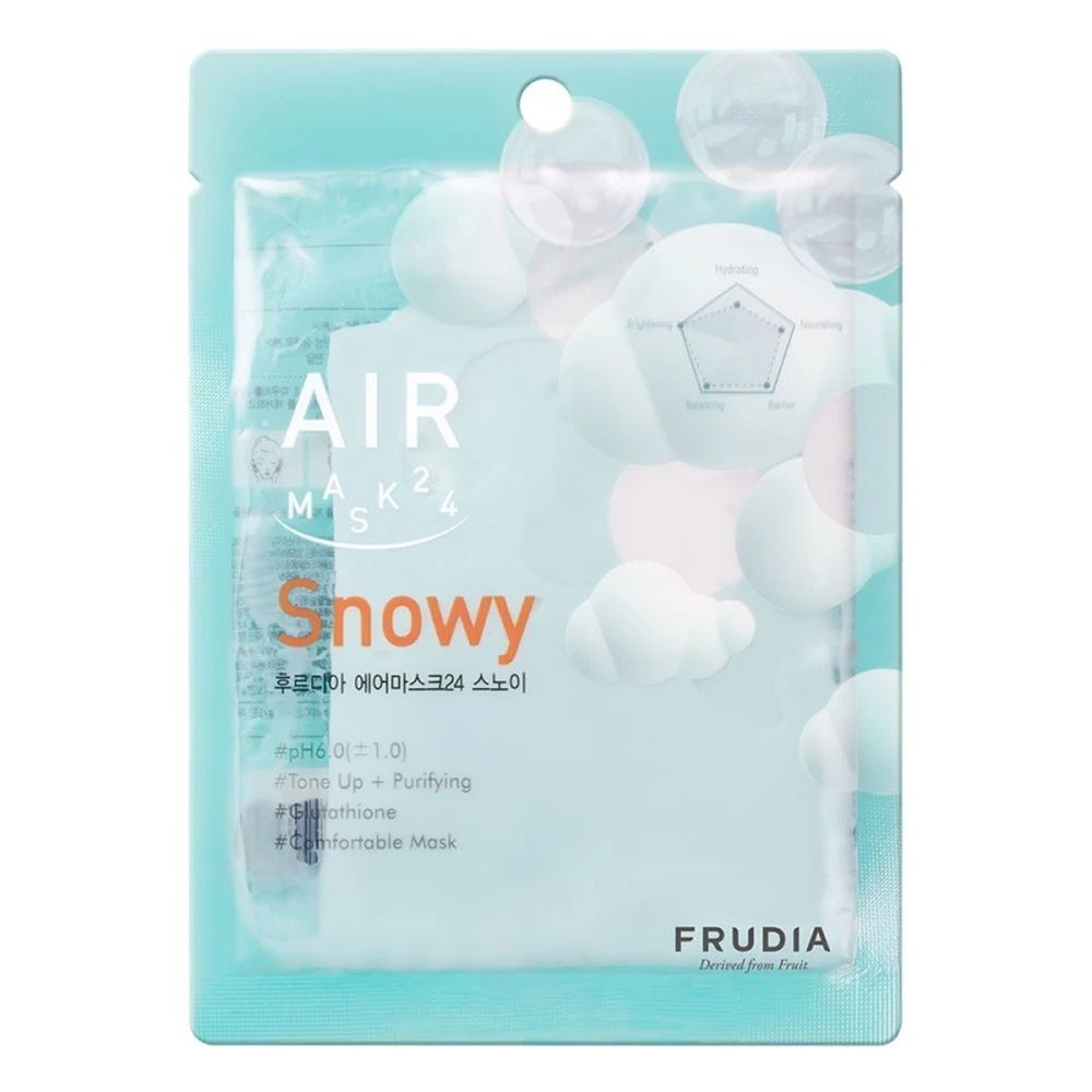 Frudia Air Mask 24 Snowy Sheet Mask 25ml