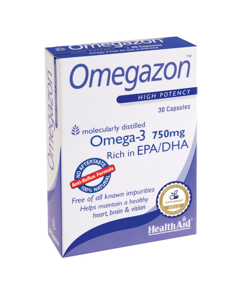 Health Aid Omegazon 750mg 30Κάψουλες