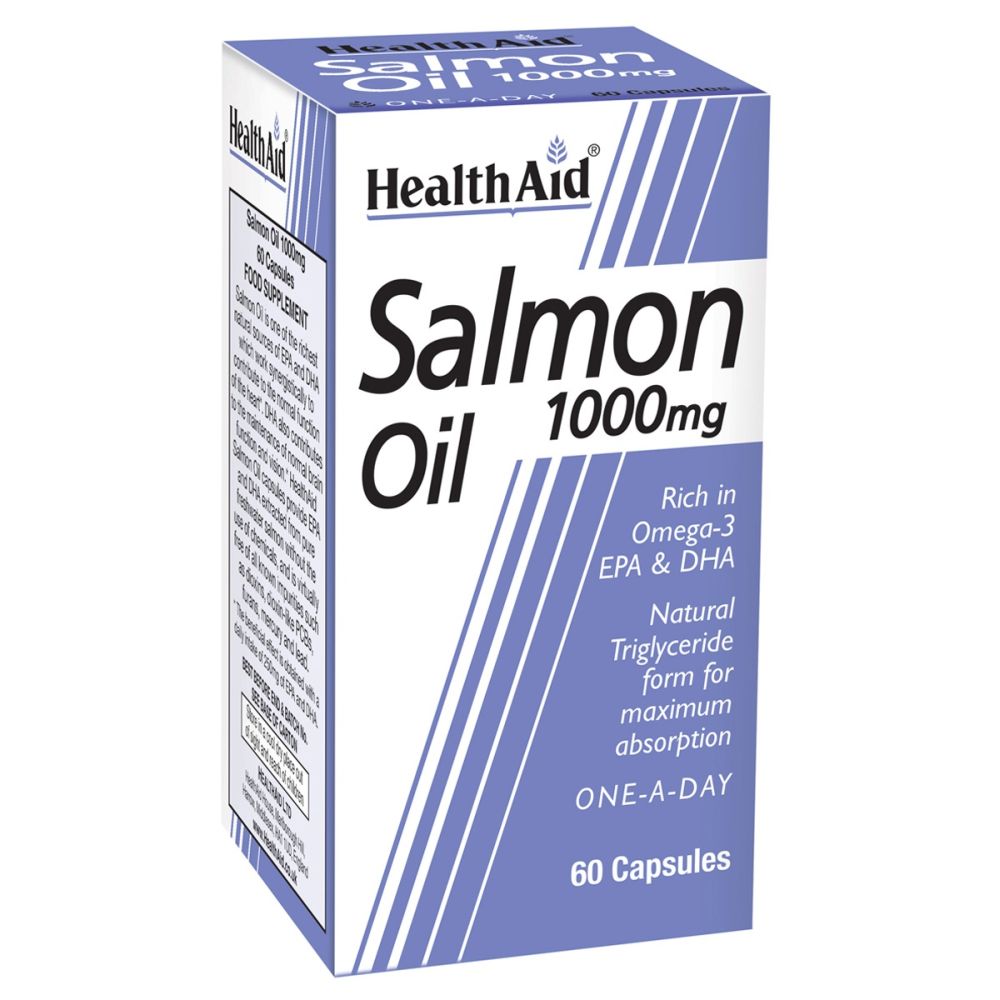 Health Aid Salmon Oil 1000mg 60Κάψουλες