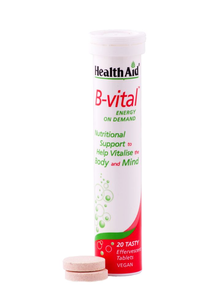 Health Aid B-Vital 20Αναβράζουσες Ταμπλέτες