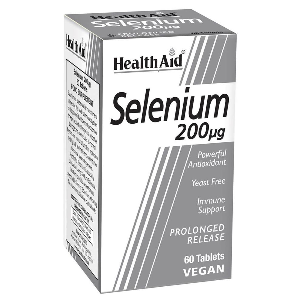 Health Aid Selenium 200μg 60Ταμπλέτες