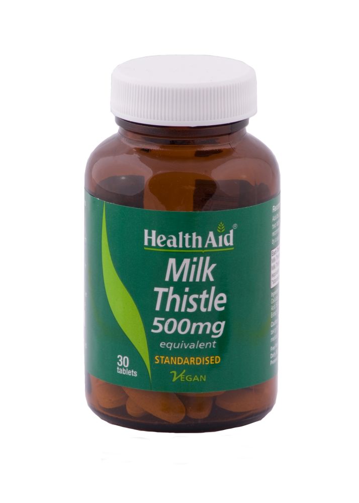 Health Aid Milk Thistle 500mg 30Ταμπλέτες