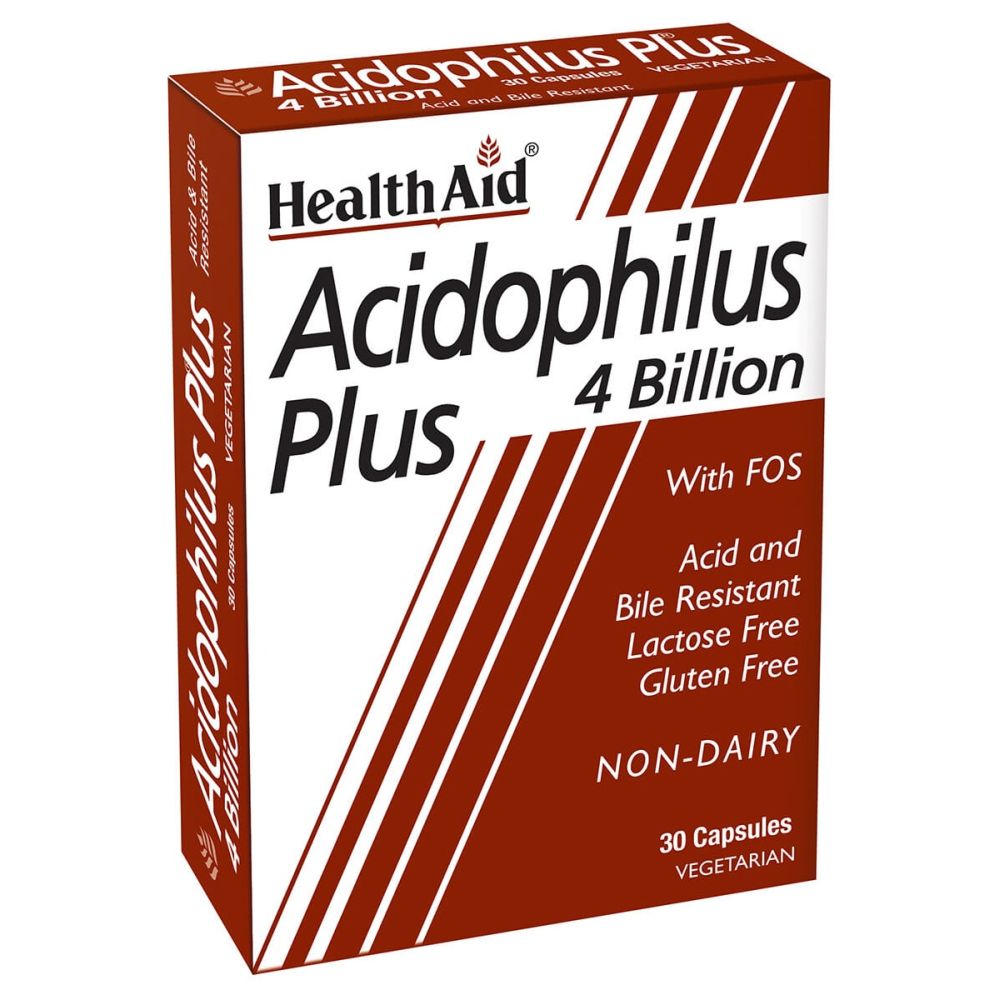 Health Aid Acidophilus Plus 30Κάψουλες