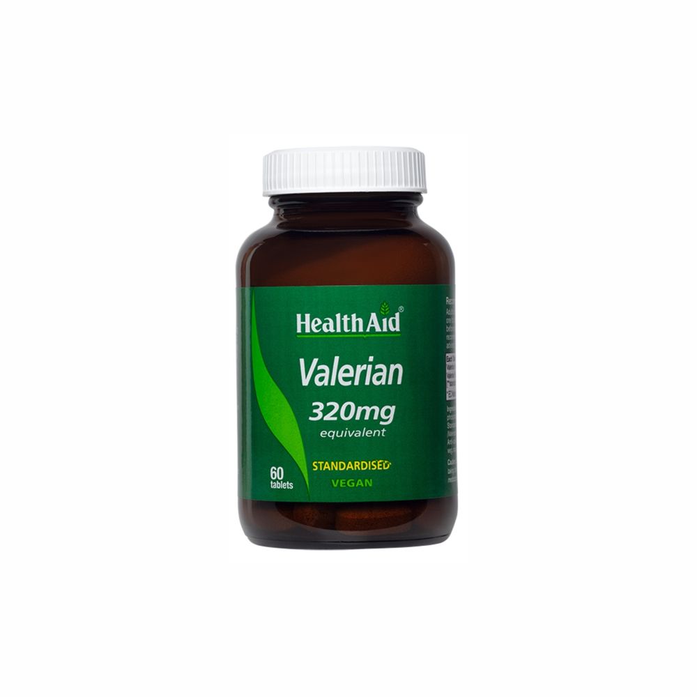 Health Aid Valerian 320mg 60Ταμπλέτες