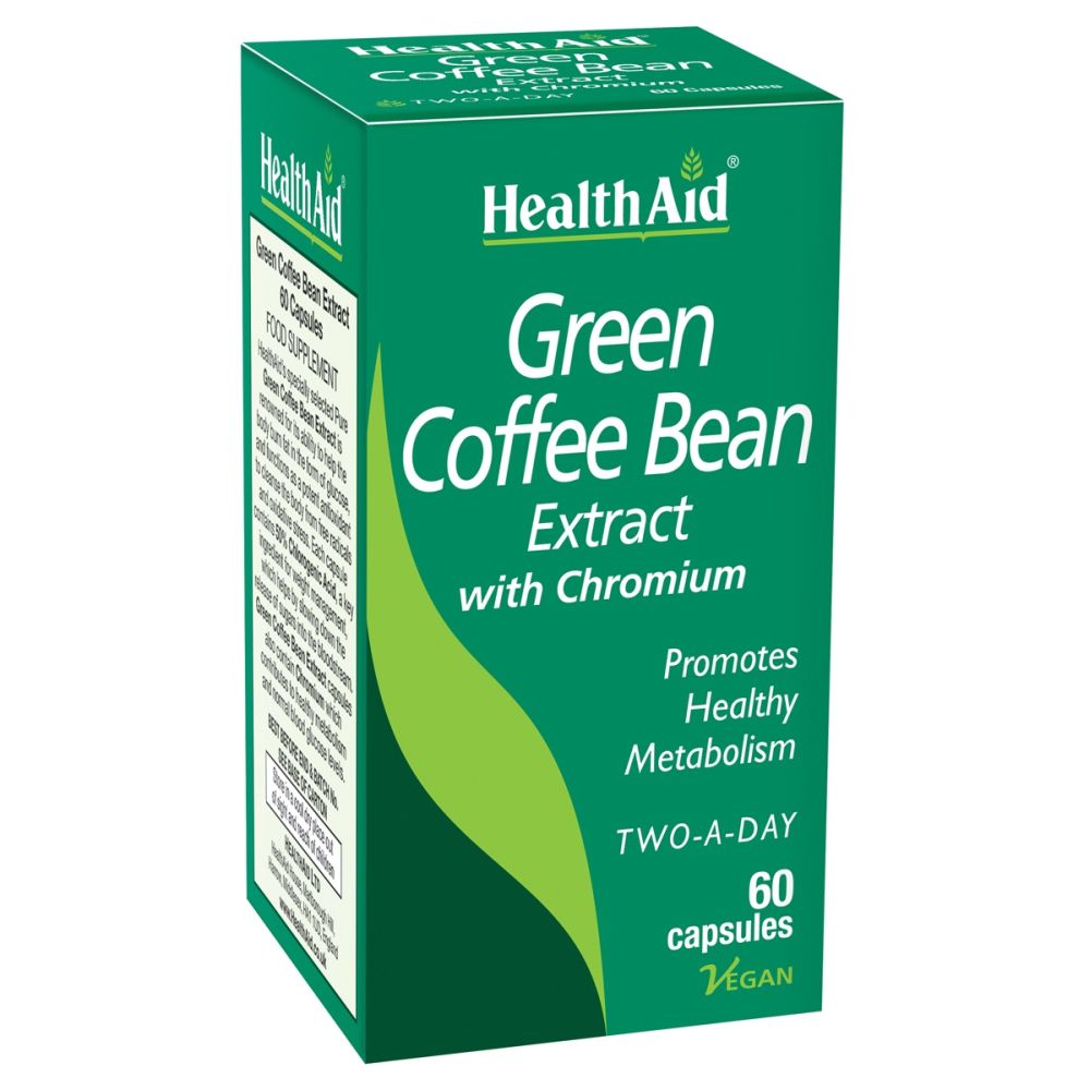 Health Aid Green Coffee Βean Extract 60Κάψουλες