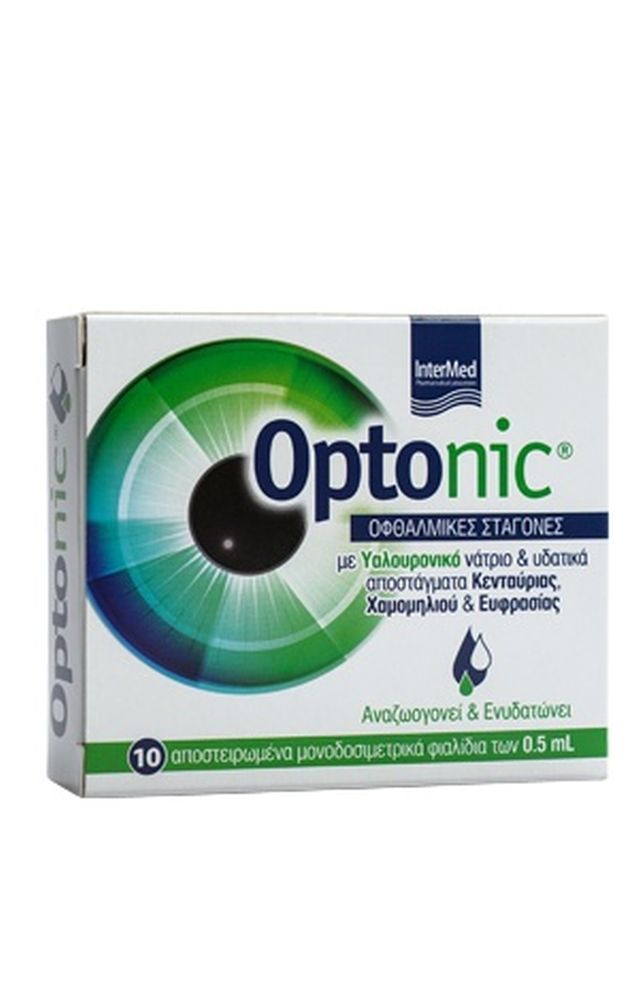 Intermed Optonic Eye Drops 10Αμπούλες