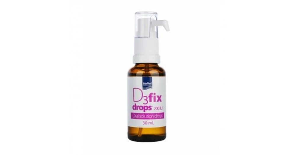 Intermed D3 Fix Drops 200iu 30ml