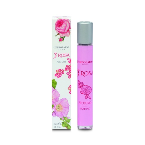 L’Erbolario 3 Rosa Acqua di Profumo 15ml 