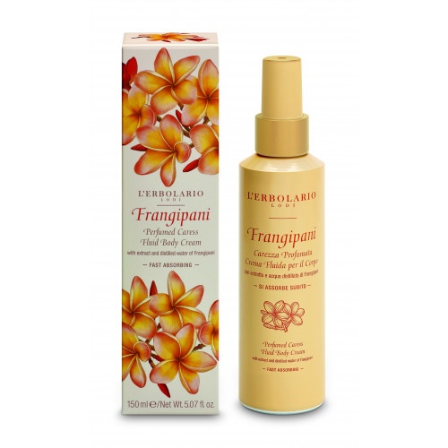 L’Erbolario Frangipani Carezza Profumata Crema Fluida per il Corpo 150ml