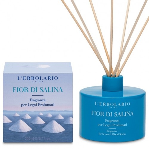 L’Erbolario Fior Di Salina Fragranza per Legni Profumati 200ml