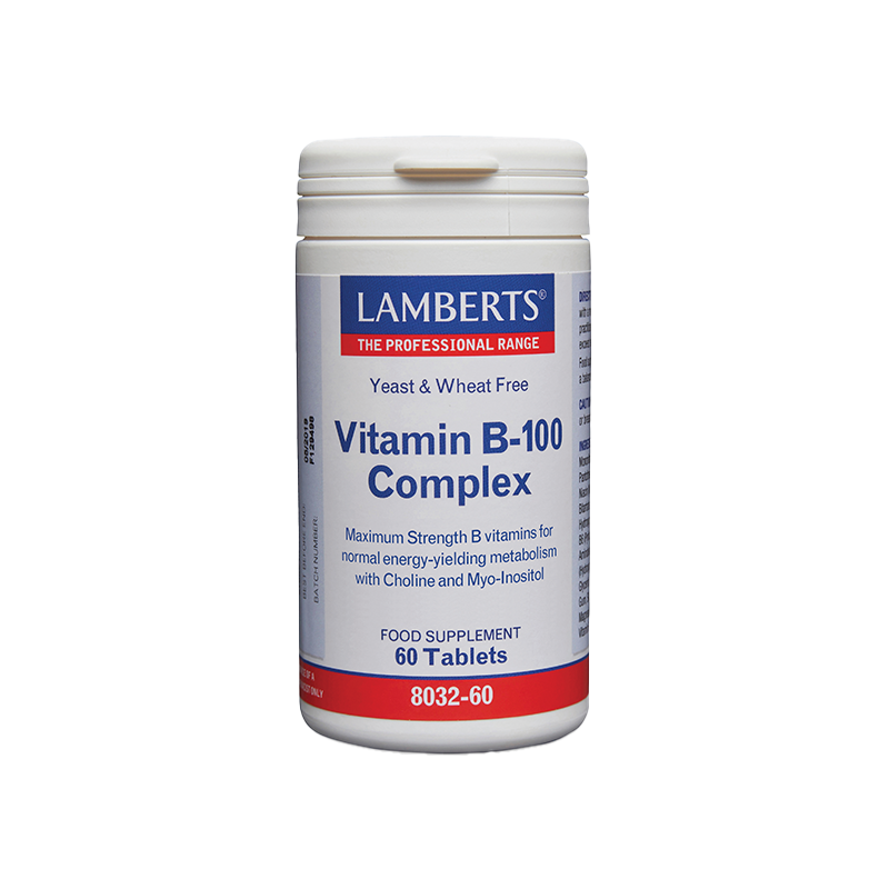 Lamberts Vitamin B 100 Complex 60Ταμπλέτες