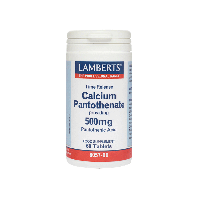 Lamberts Calcium Pantothenate 500mg 60Ταμπλέτες