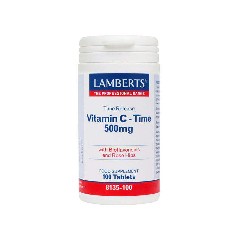 Lamberts Vitamin C 500mg Time Release 100Ταμπλέτες