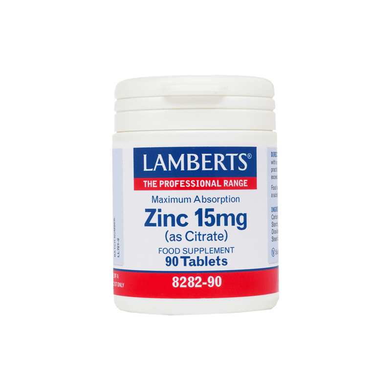 Lamberts Zinc Citrate 15mg 90Ταμπλέτες