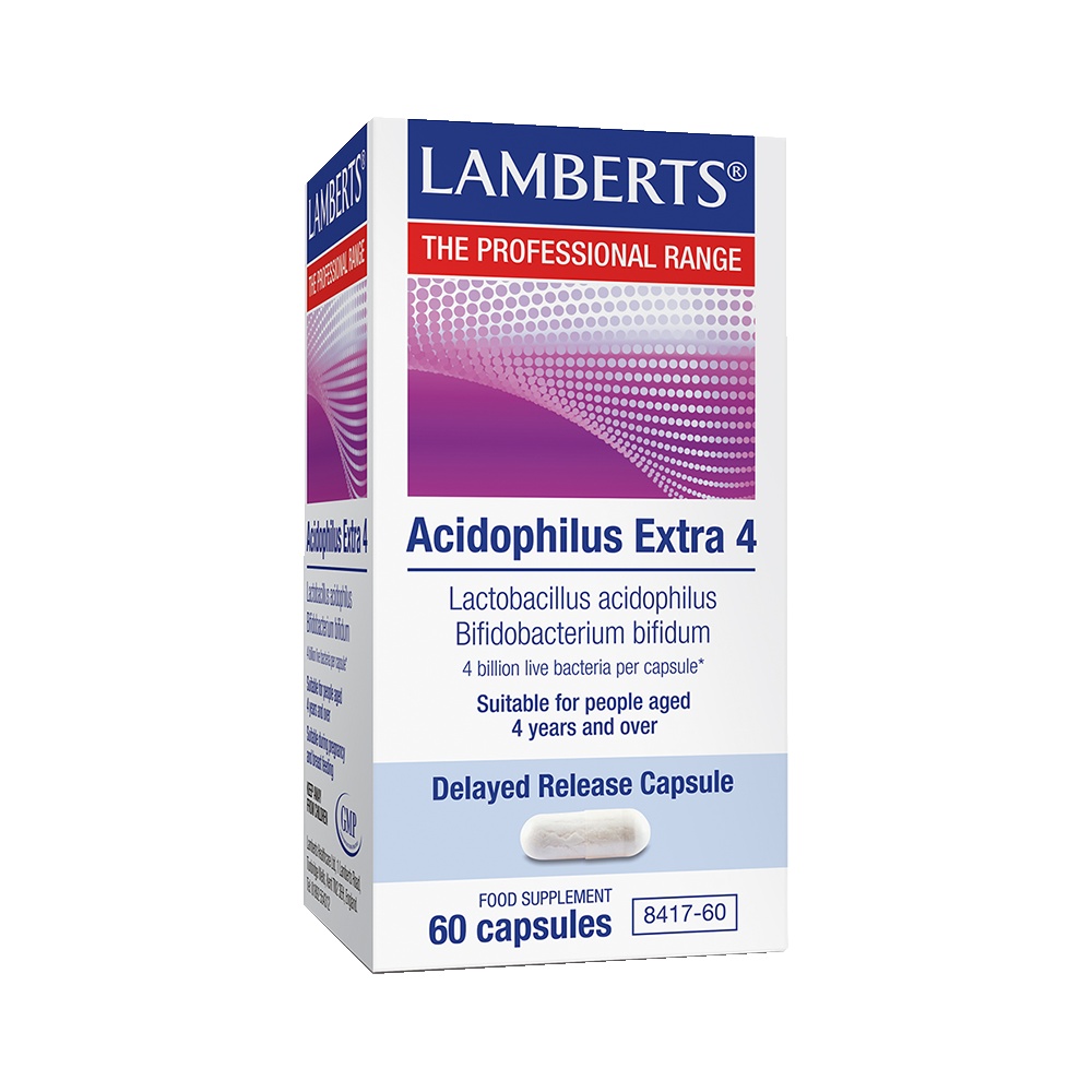 Lamberts Acidophilus Extra 4 60Κάψουλες