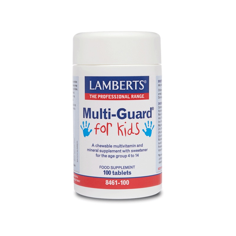 Lamberts Multi Guard For Kids 100Ταμπλέτες                                                                  