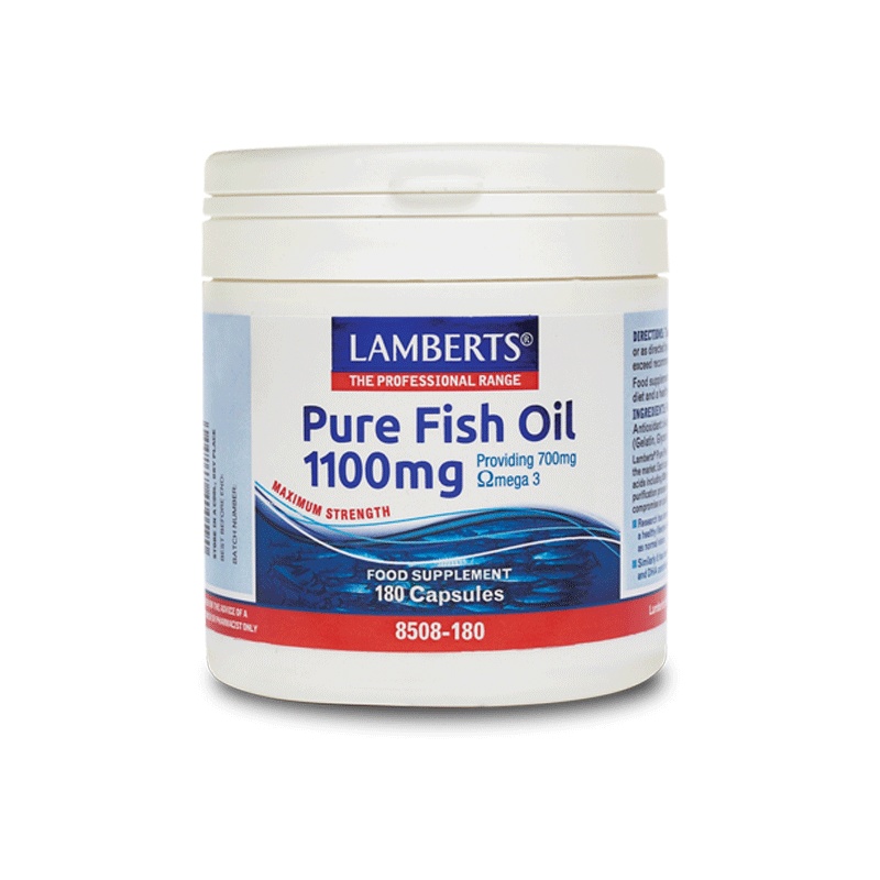 LAMBERS Pure Fish Oil 1100Mg (Epa) 180Caps (Ω3)        