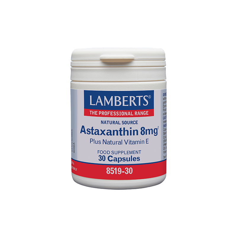 Lamberts Astaxanthin 8mg 30Ταμπλέτες