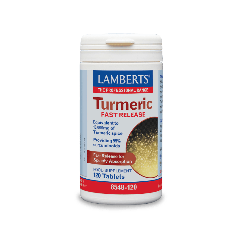 Lamberts Turmeric Fast Release 120Ταμπλέτες