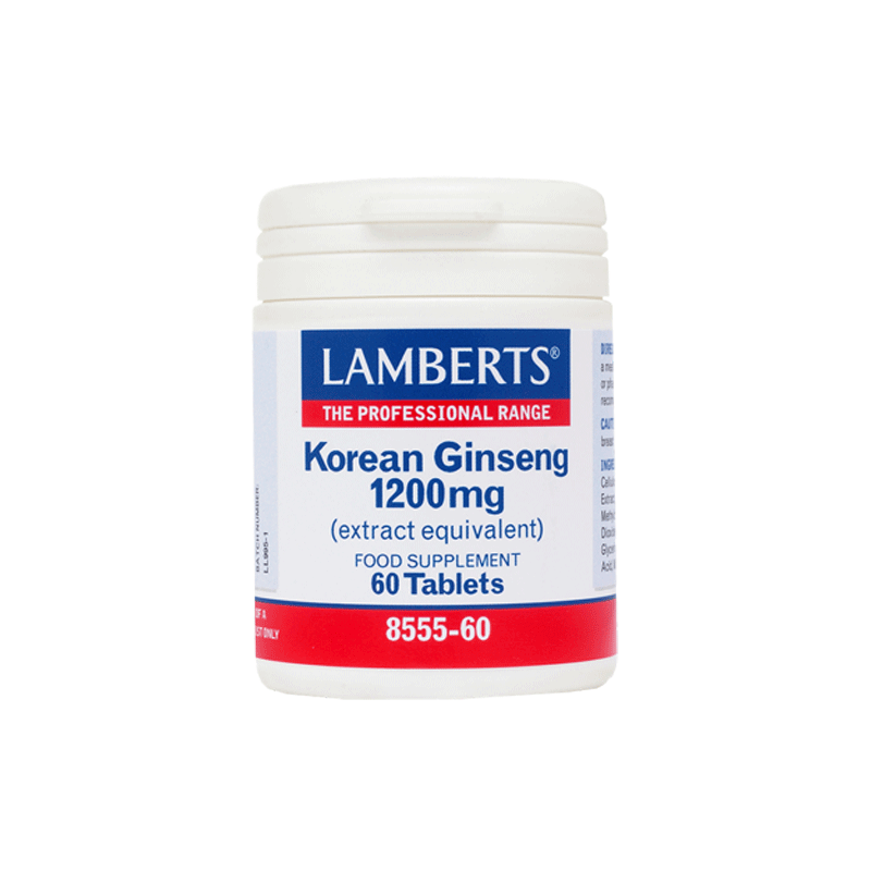 Lamberts Korean Ginseng 1200mg 60Ταμπλέτες