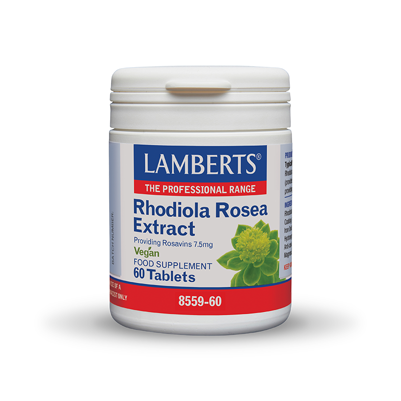 Lamberts Rhodiola Rosea Extract 60Ταμπλέτες