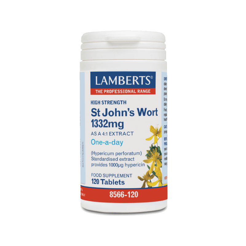 Lamberts St John’s Wort 1322mg 120Ταμπλέτες