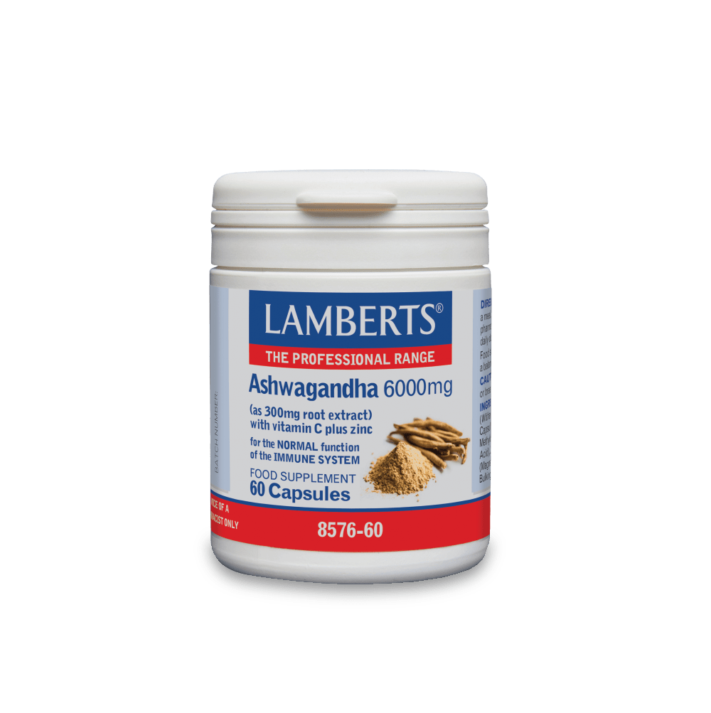 Lamberts Ashwagandha 6000mg 60Κάψουλες