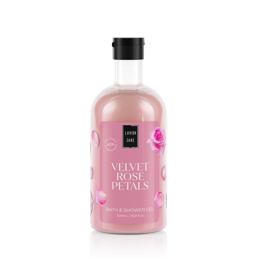 Lavish Care Shower Gel Velvet Rose Petals 500ml