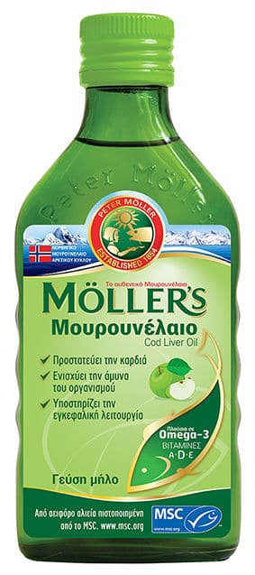 Moller’s Cod Liver Oil Apple 250ml