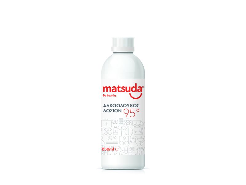 Matsuda Αλκοόλουχος Λοσιόν 95° 250ml