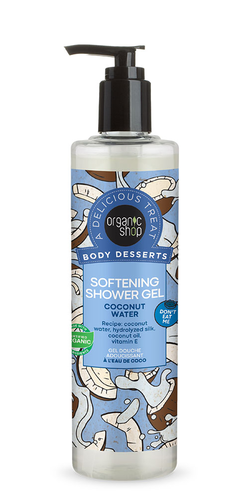 Natura Siberica Organic Shop Body Desserts Coconut Water Shower Gel  280ml