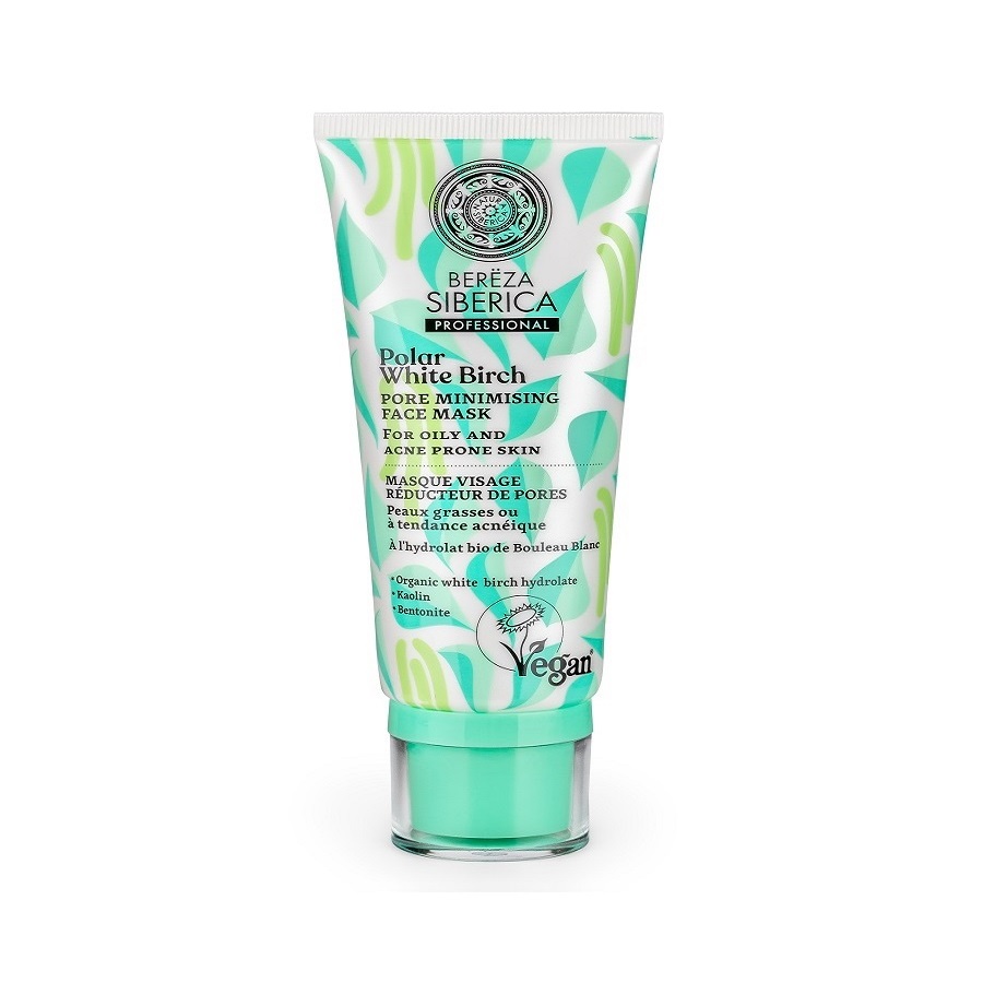 Natura Siberica Bereza Polar White Birch Pore Minimising Face Mask 100ml