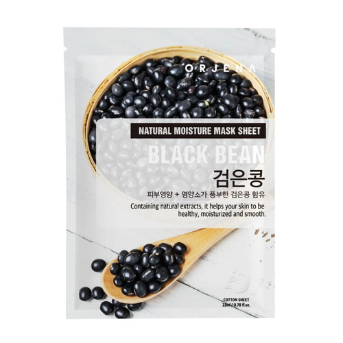 Orjena Natural Moisture Blackbean Mask Sheet 23ml