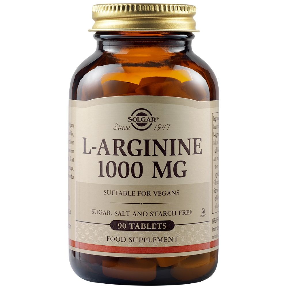 Solgar L-Arginine 1000mg  90Ταμπλέτες