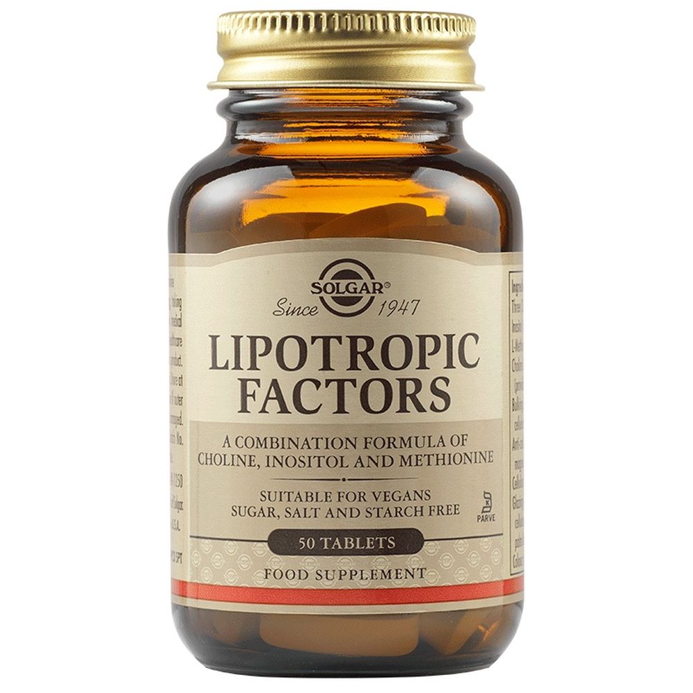 Solgar Lipotropic Factors  50Ταμπλέτες