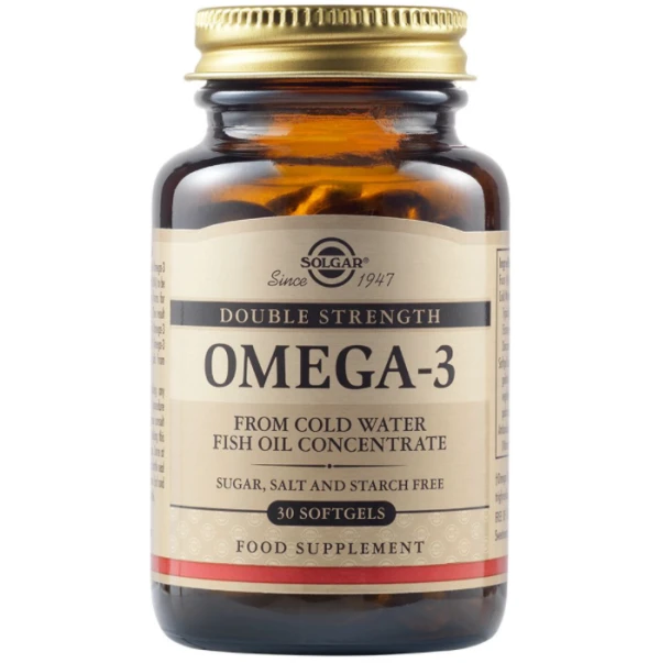 Solgar Omega -3 Double Strength 30Μαλακές Κάψουλες