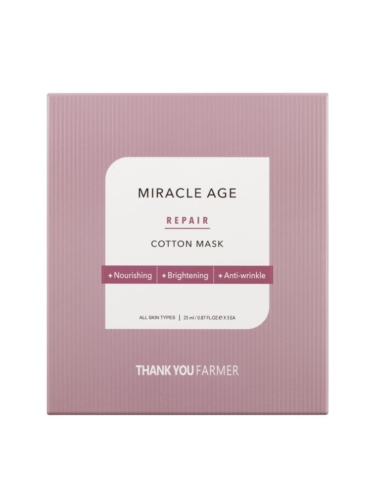 Thank You Farmer Miracle Age Repair Cotton Mask 25ml