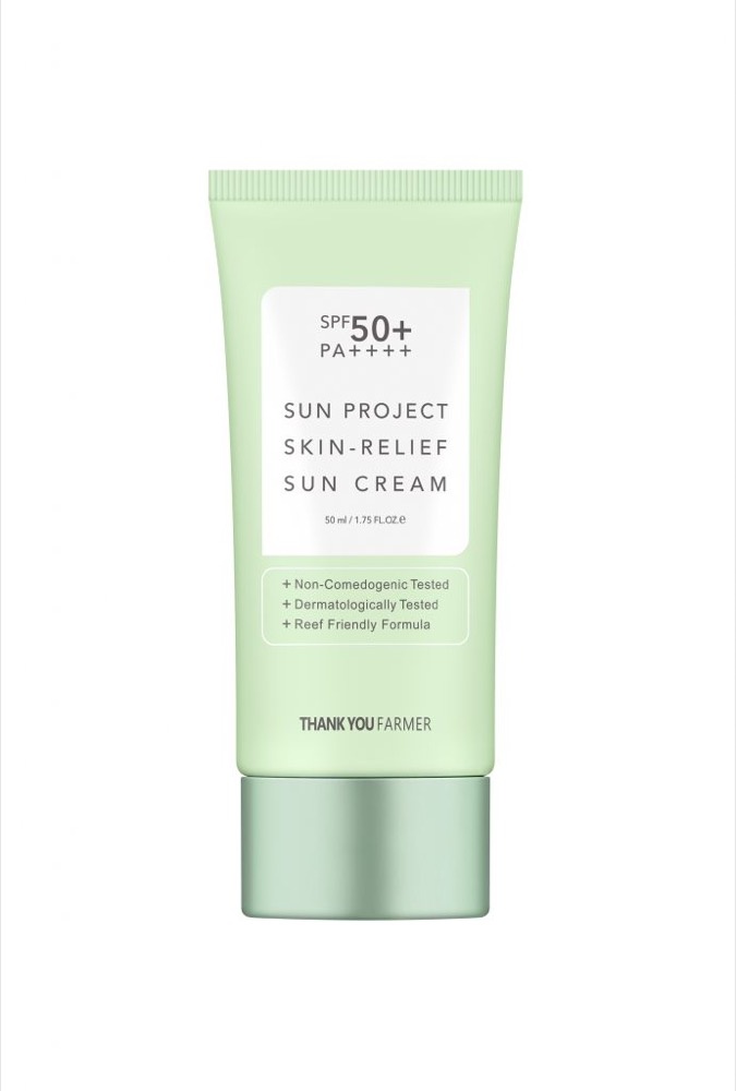 Thank You Farmer Sun Project Skin - Relief Sun Cream Spf 50+ 50ml