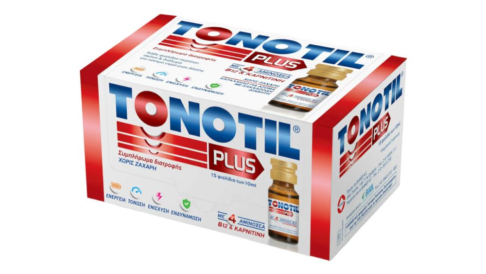 Tonotil Plus 15Φιαλίδια x 10ml